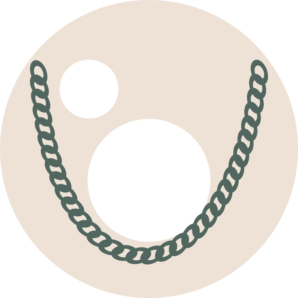 گردنبند اسپرت مردانه